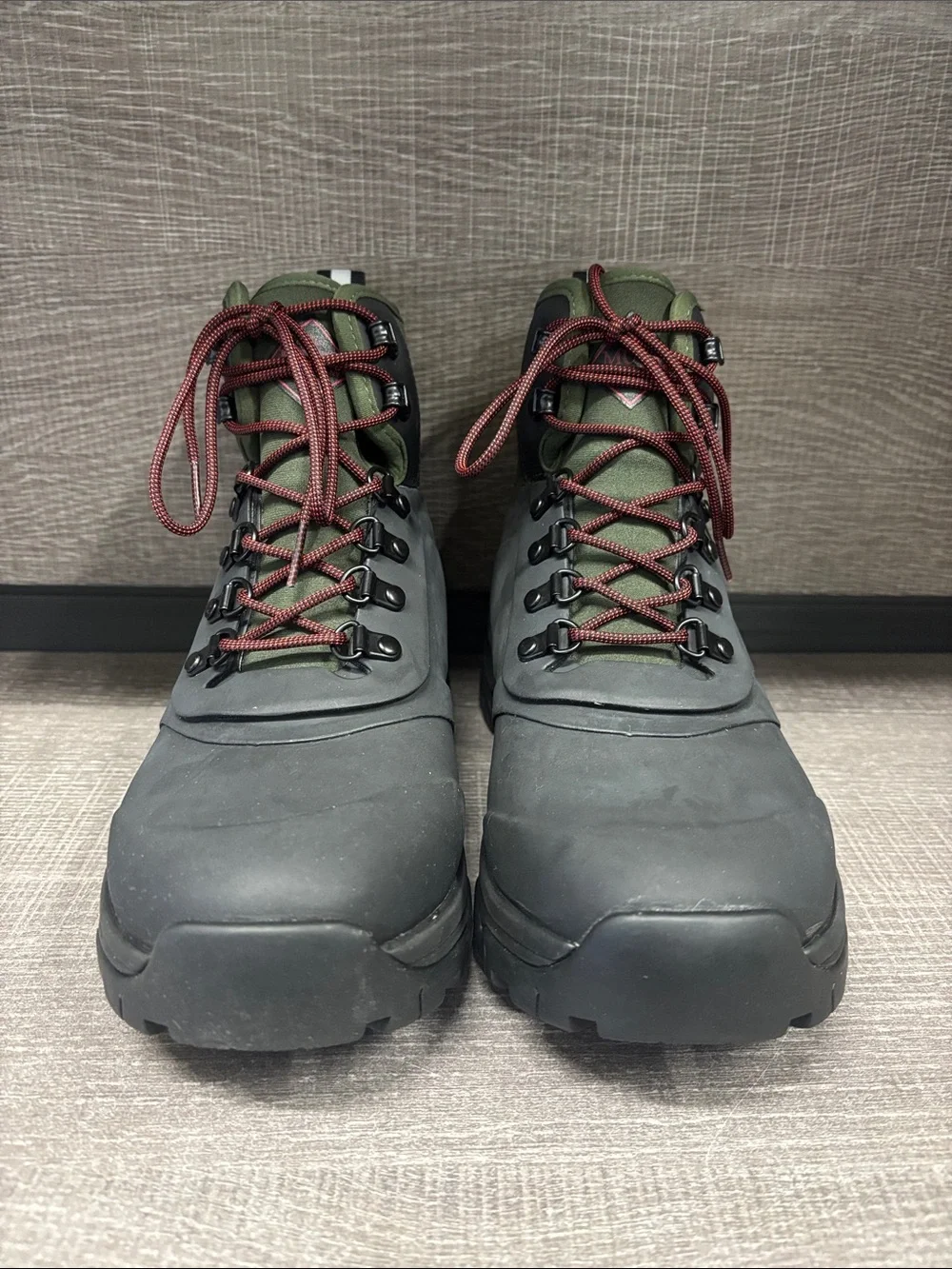 Men's Muck Apex Lace-Up Up Boots (Black) - Size 7